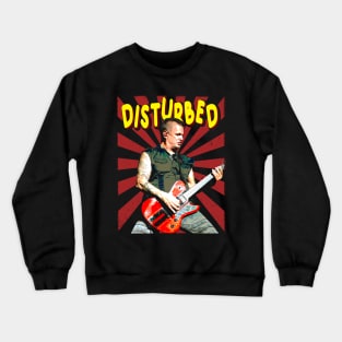 Indestructible Threads Disturbeds Band Tees, Unleash Your Inner Warrior in Rock-Infused Style Crewneck Sweatshirt